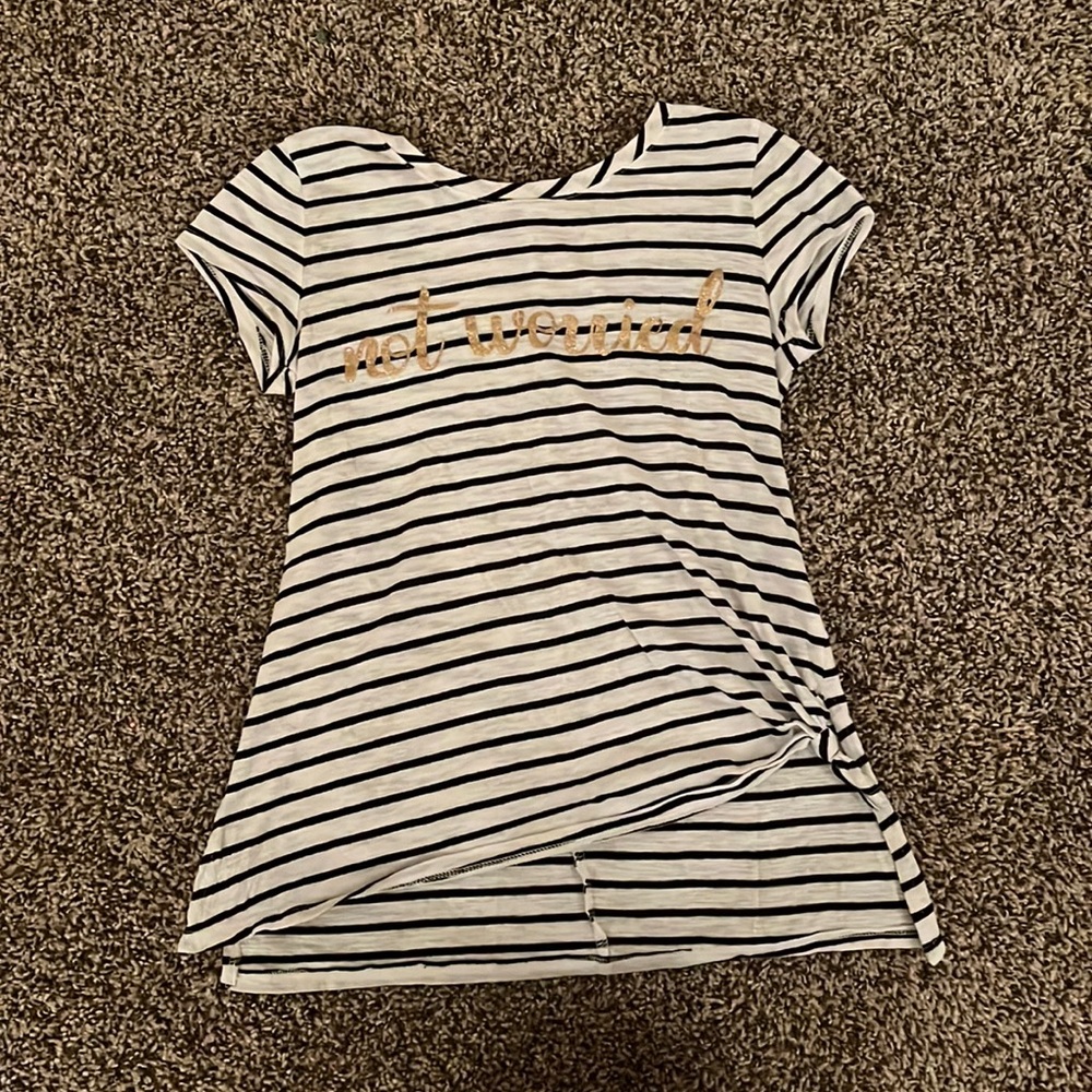 Stripped tee shirt
